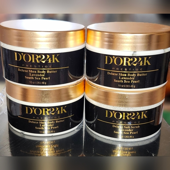 NIB- Deluxe Shea Body Butter Lavender South Sea Pearl - Picture 2 of 3